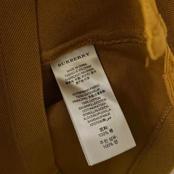 Burberry check nova logo monogram polo - Picture 6 of 6